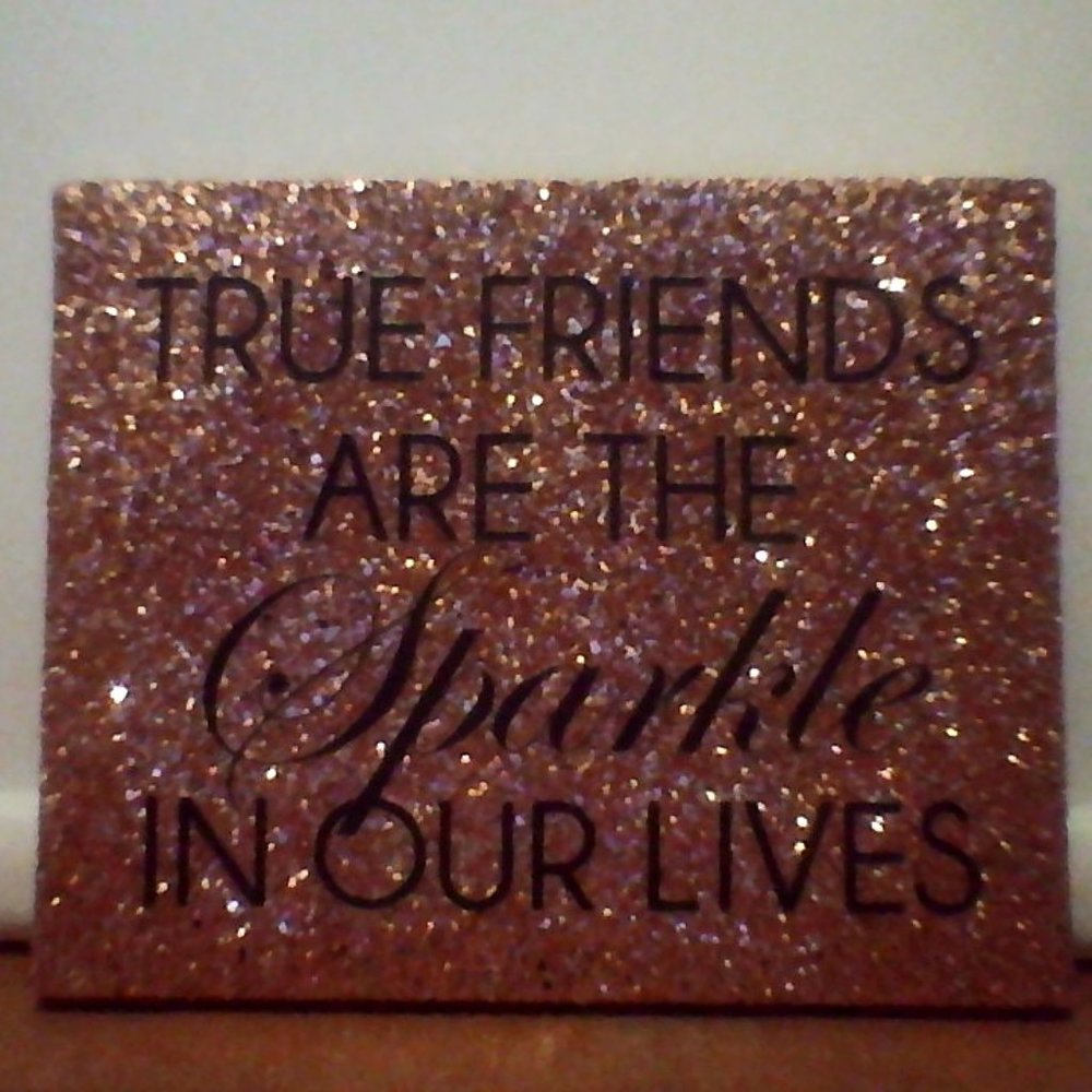 Sparkly Room Decor Sign